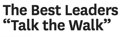 1-Best Leader Talk the Walk