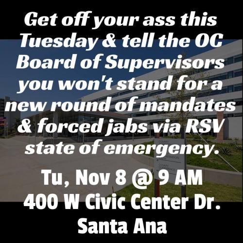 Santa Ana, California - Nov 8, 2022 - Board of Supervisor Meeting