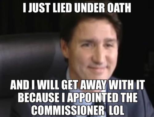 under oath