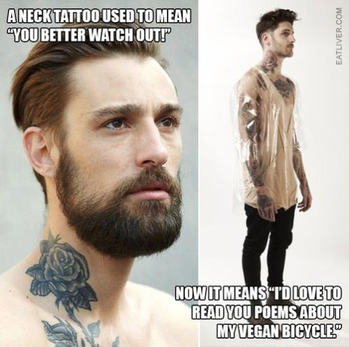 neck tattoo
