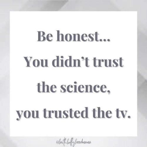 trust the TV