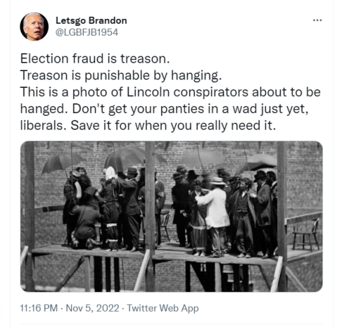 Election fraud is treason