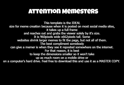 Attention memesters 960px