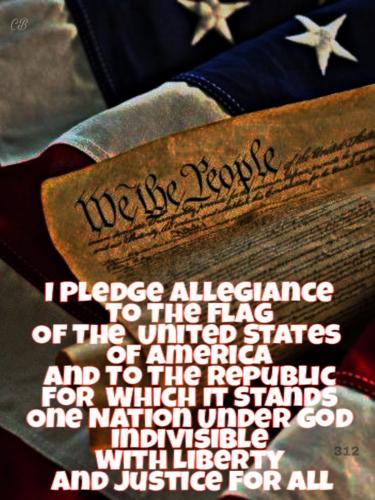 pledge to flag 45