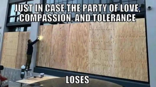 Democrats lose and riot