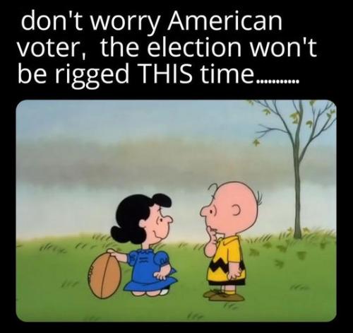 wont be rigged this time