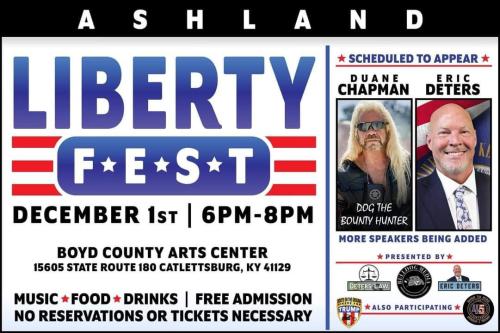 Catlettsburg, Kentucky - Dec 1, 2022 - Liberty Fest