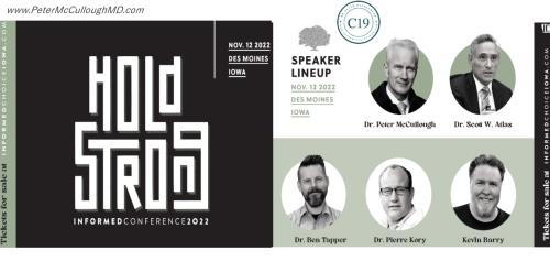 Des Moines, Iowa - Nov 12, 2022 - Hold Strong - Informed Choice Conference