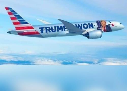 trump won plane