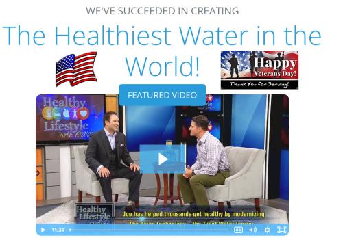 Water Ionizer - Tyent USA healthiest water in the world