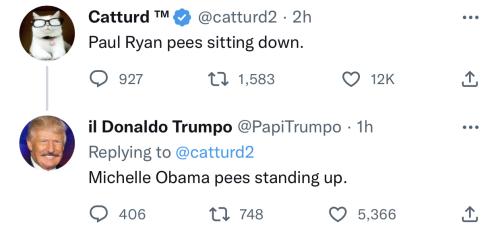 Catturd Paul Ryan pees sitting down