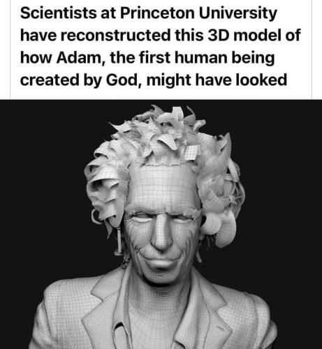 3d model of Adam