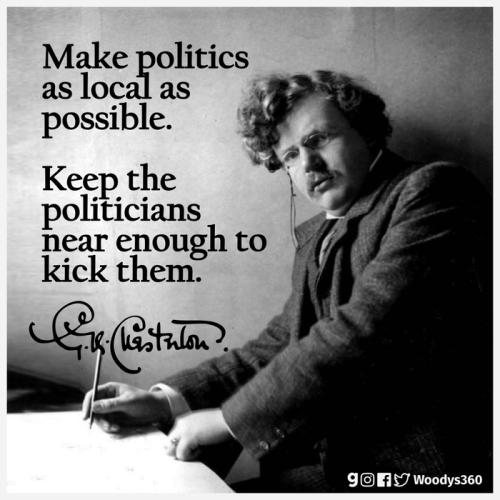 Local Politics GK Chesterton 1