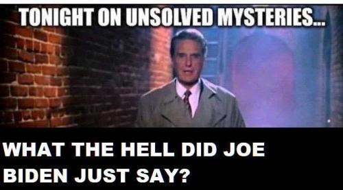 biden unsolved me