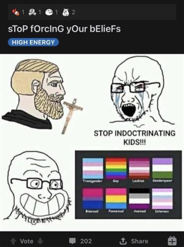 pedo dem pervs stop indoctrinating kids religion lgbtxyz flag perverts