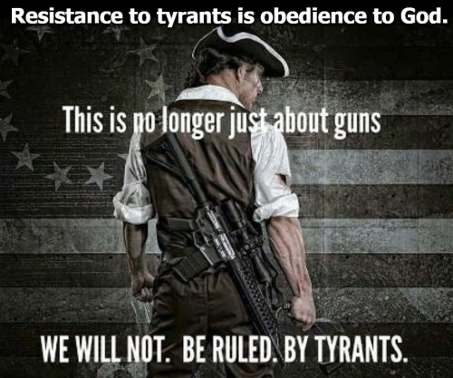 We will not be ruled by tyrants