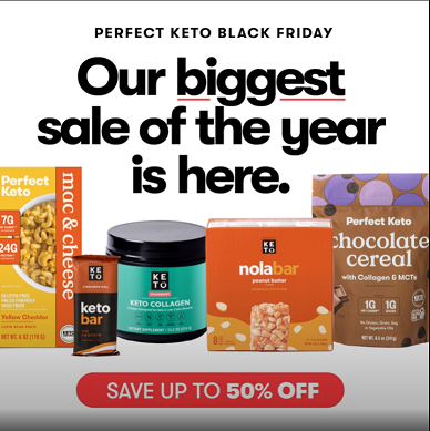 PerfectKeto Black Friday Sale 2022