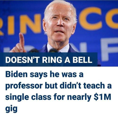 biden teach me