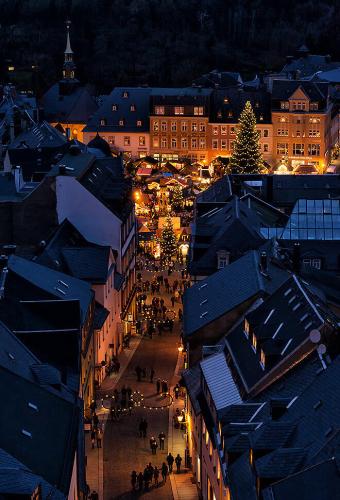 Christmas in the City at night