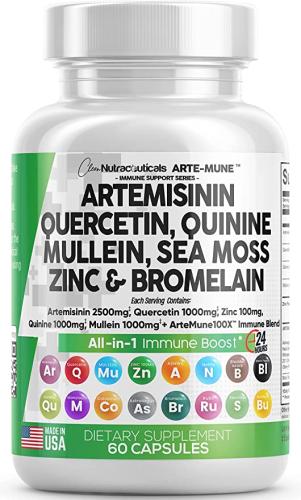 Artemisinin and Bromelain