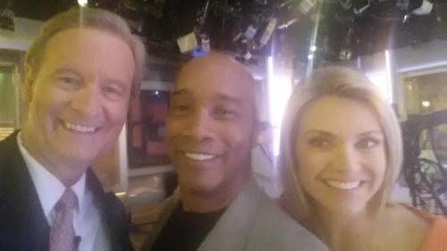 Kevin with Steve Doocy & Heather Nauert