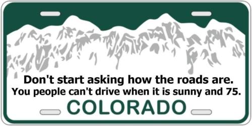 Colorado Travel Advisory
