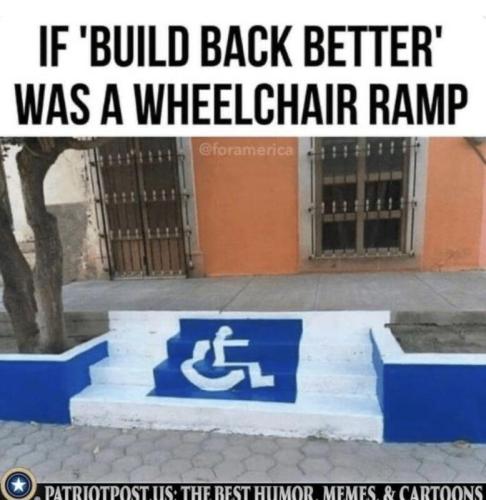 build back better wheelcchair ramp