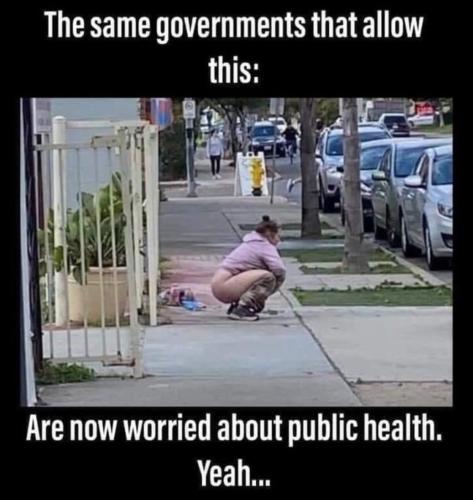 Suddenly worried about Public Health in California