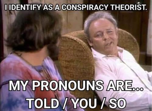 Archie Bunker's pronouns