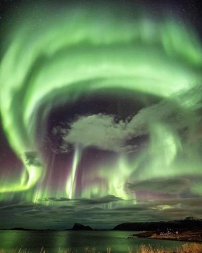 Northern Lights Haarp Cloud