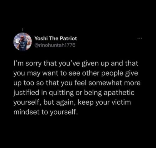Victim Mindset 1