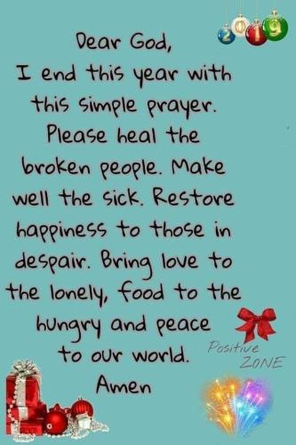 New year blessings from God