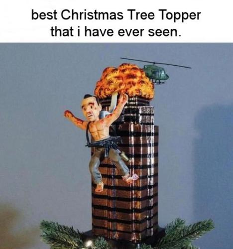 the best Christmas Tree Topper i have ever seen