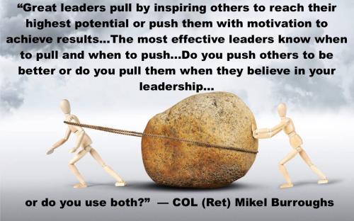 1-push or pull leadership