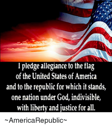 pledge to flag 75