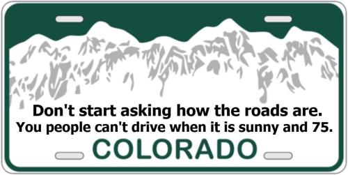 Colorado Travel Advisory