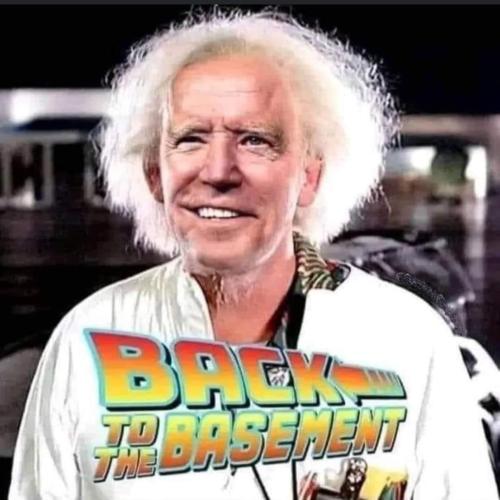 Back to the basement Joe Biden