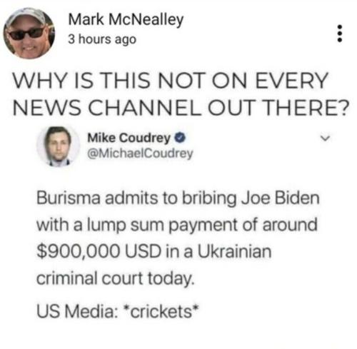 Burisma admits bribing Joe Biden