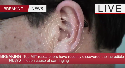 Top MIT researchers discovered the incredible hidden cause of ear ringing!