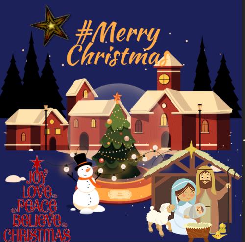 !  Merry Christmas Village