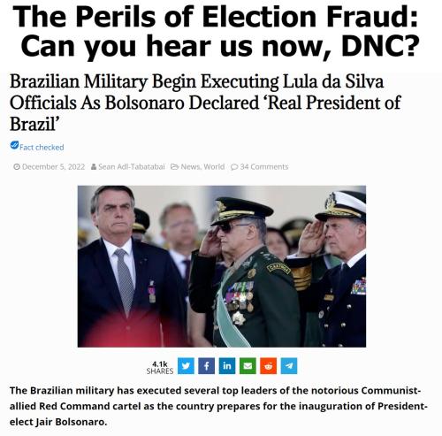 The Perils of Election Fraud