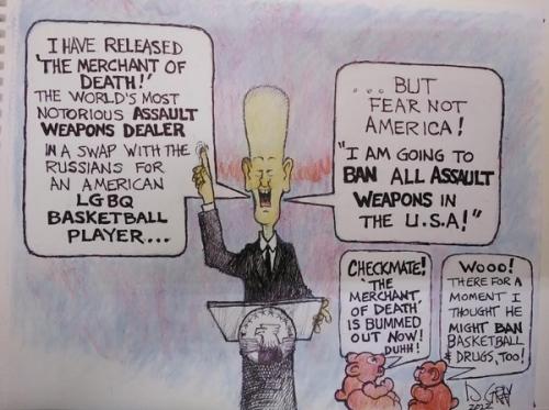 Banning assult while trading the worlds biggest gun dealer