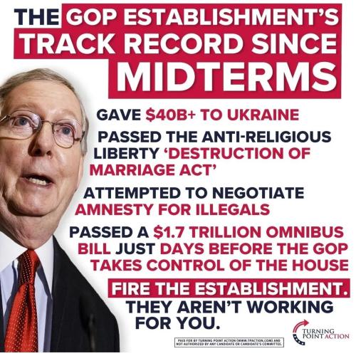 Fire the establishment