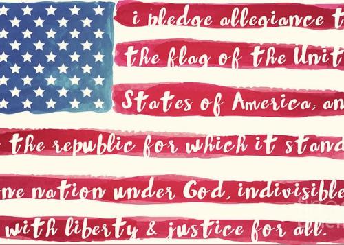 pledge to flag 77