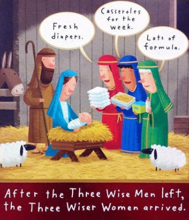 the three wiser women arrived
