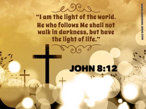 The Light Of Christ-John 8-12