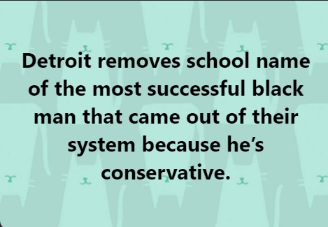 detroit school removes name