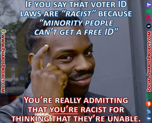 Roll Safe - Voter ID Racism - Web-Social