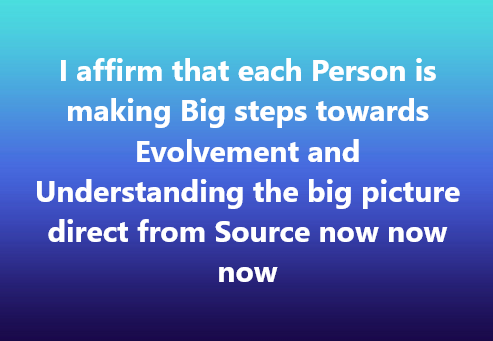 Big Picture Evolvement Now