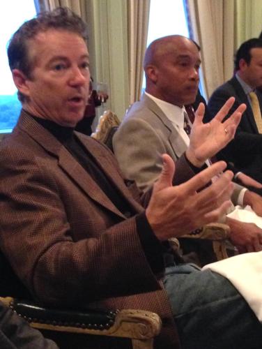 Kevin with Rand Paul